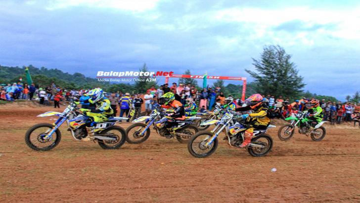Saksikan Kejuaraan Motorcross dan Grastrack di Kawasan Wisata Bahari Pulau Rupat