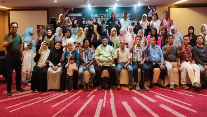 Progresif Riau Gelar Dialog UMKM Naik Kelas dan Tebus Murah Sembako, Masuri: Legalitas Sangat Penting