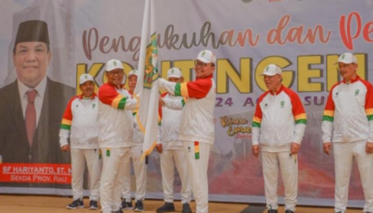 PON Aceh-Sumut 2024, Begini Pesan Rahman Hadi untuk Kontingen Riau