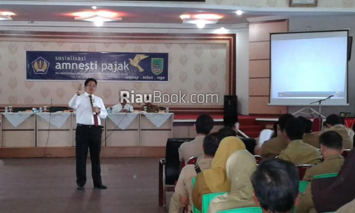 Sosialisasi Tax Amnesty di Rohil, Surya Arfan : Hak Pengampunan Pajak