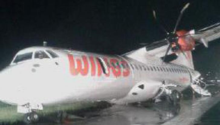 68 Penumpang Pesawat Wings Air Berhasil Dievakuasi