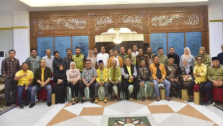 Sejumlah Kader Golkar Riau Bertemu Wagub SF Hariyanto