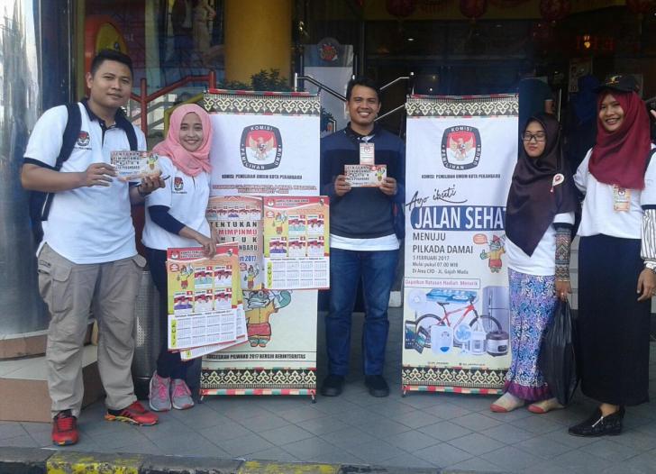 Wow.. KPU Pekanbaru Akan Bagikan Ratusan Hadiah di Acara Jalan Sehat 5 Februari 2017