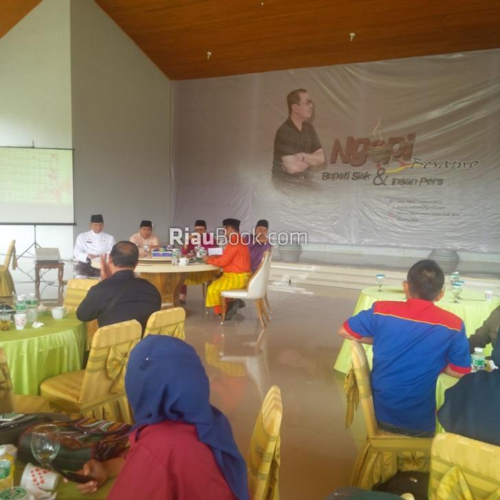 Ngopi Besamo Wartawan, Syamsuar Siap Terima Saran dan Kritikan