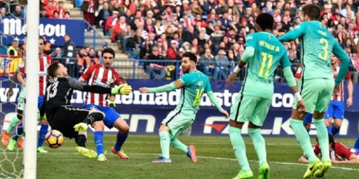 Barcelona Bungkam Atletico Madrid 2-1