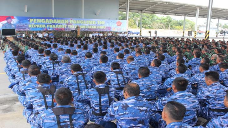 Riau Waspada, Semenanjung Korea Memanas, Panglima TNI Cek Kesiapan Prajurit di Pekanbaru