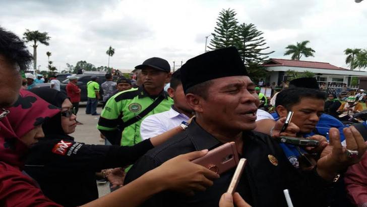 Ismail Amir Kecewa, Teman-temannya di Anggota DPRD Siak tak Ikut Demo IKPP