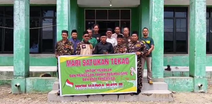 Pengurus GP Ansor Dukung Polri Menangkal Radikalisme dan Terorisme di Rokan Hulu