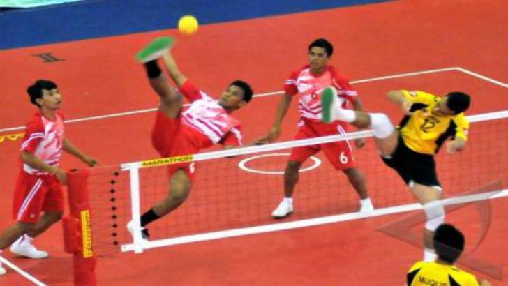 Takraw Riau Berebut Medali Emas dengan Tuan Rumah Jabar