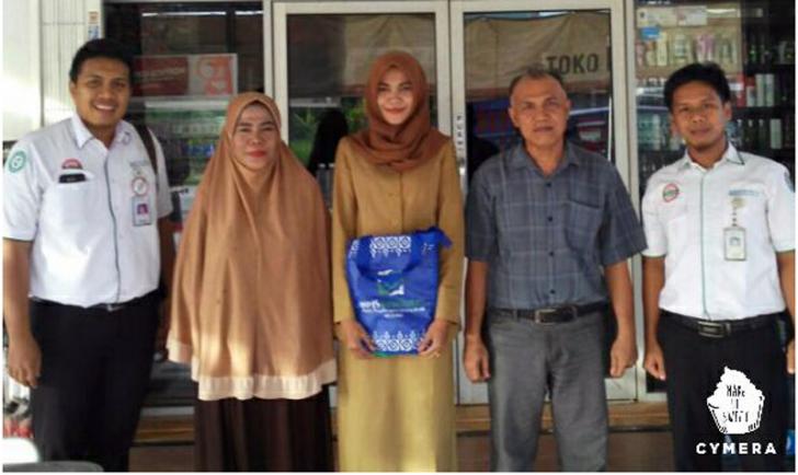 Rutin Membayar Iuran, Peserta Mandiri BPJS Kesehatan Dumai Terima Souvenir