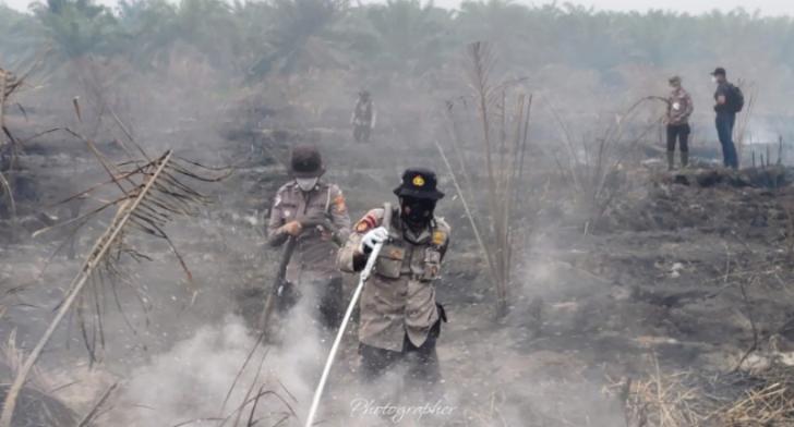 Riau Zero Karhutla, Satgas Tetap Siaga Cegah Api Kembali Muncul