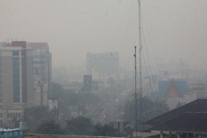Kobaran Api di Sumatera Selatan Bakal Memperburuk Asap di Riau