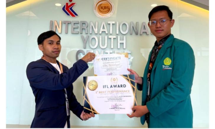 BAZNAS Pelalawan Berikan Dukungan Mahasiswa untuk Program Internasional
