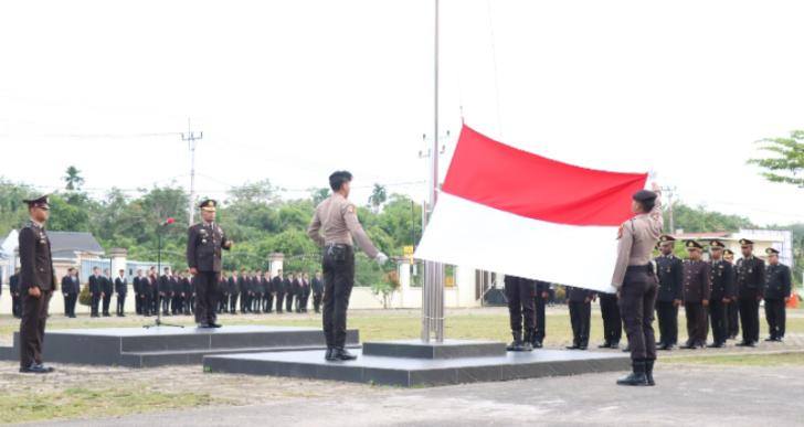 Peringatan Sumpah Pemuda, Kapolres Kepulauan Meranti: Maju Bersama Indonesia Raya