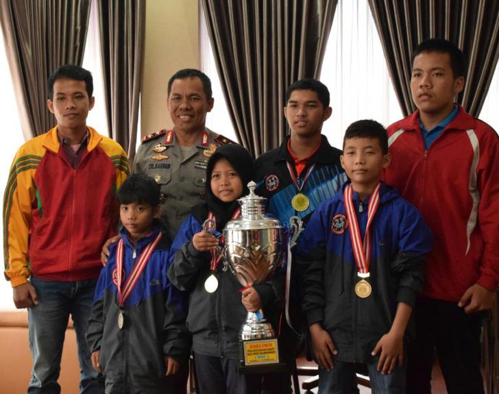 Kapolda Riau Apresiasi Kepada Zulfikri Telah Taklukan 4 Negara dan Bawa Emas untuk Riau