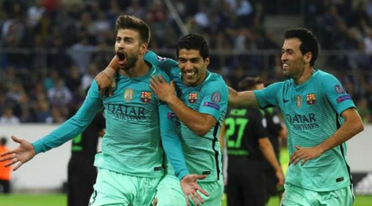 Messi Absen saat Barcelona Bungkam Gladbach 2-1