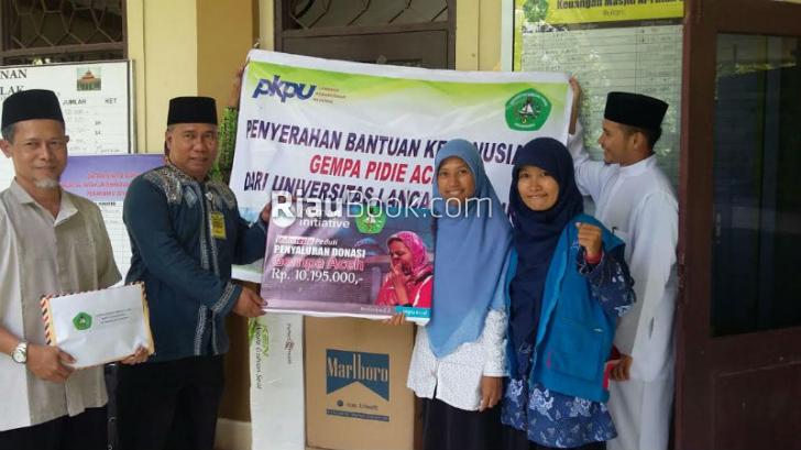 Civitas Akademika Salurkan Bantuan Korban Gempa Pidie Jaya