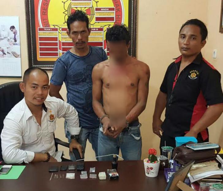 Kronologi Penangkapan Kurir Narkoba di Siak Hulu