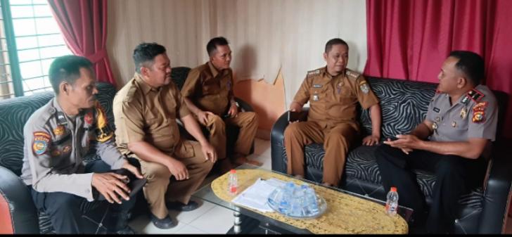 Kapolsek Teluk Meranti Laksanakan Kunjungan Perdana ke Kantor Camat, Perkuat Sinergitas