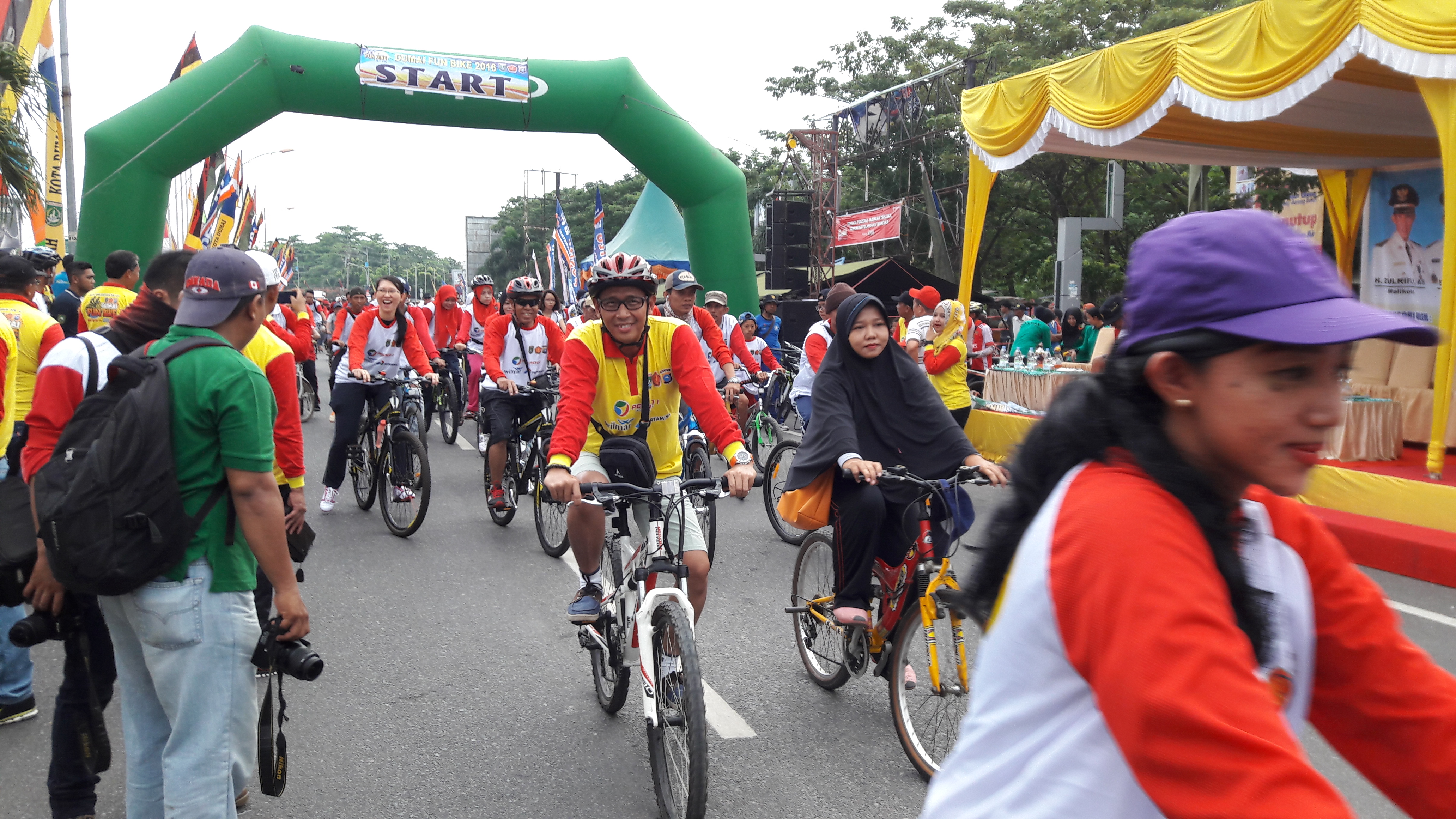 4000 Peserta Ikuti Dumai Fun Bike
