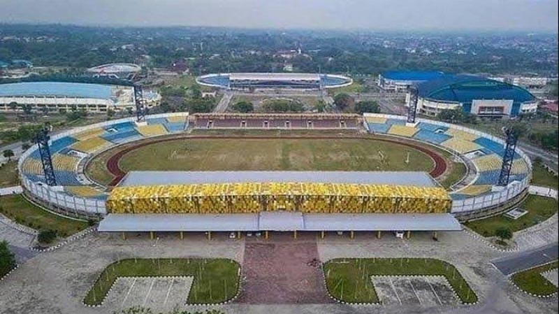 5 Arena PON Riau Sedang Diperbaiki, Sementara Tidak Disewakan