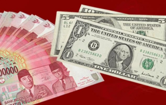 Rupiah Naik Tipis Jadi Rp12.961 per Dolar AS