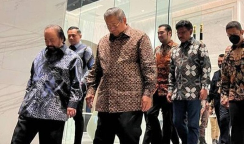 Ada Apa? Setelah Prabowo, Giliran SBY Temui Surya Paloh