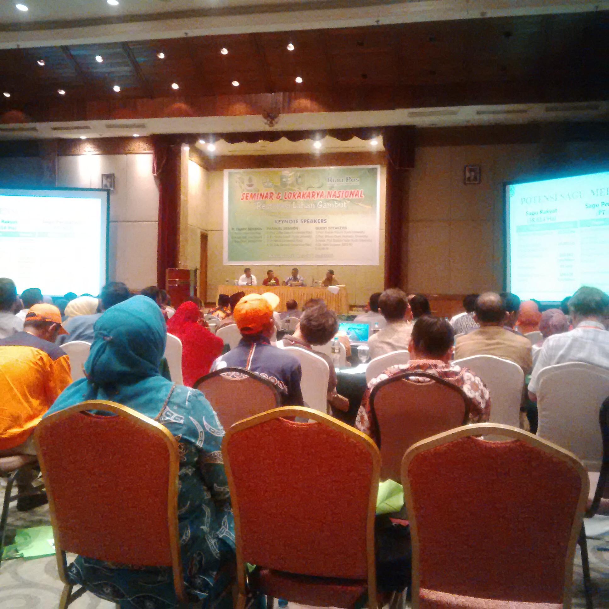 Badan Restorasi Gambut Taja Seminar dan Lokakarya Lahan Gambut