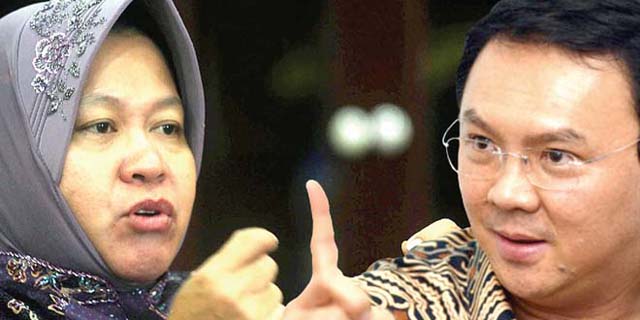 Berdasarkan Survei, Risma-Sandiaga Posisi Diatas Angin dari Ahok-Djarot