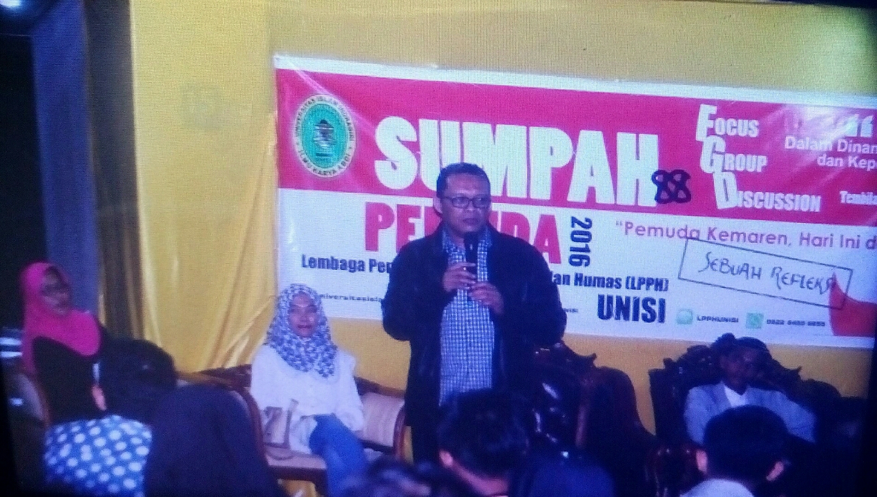 Bersempena Hari Sumpah Pemuda ke 88, LPPH Unisi Taja Fokus Grup Diskusi