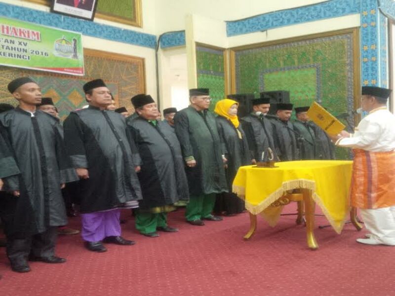 Bupati HM Harris Lantik Dewan Hakim MTQ XV Tingkat Kabupaten Pelalawan