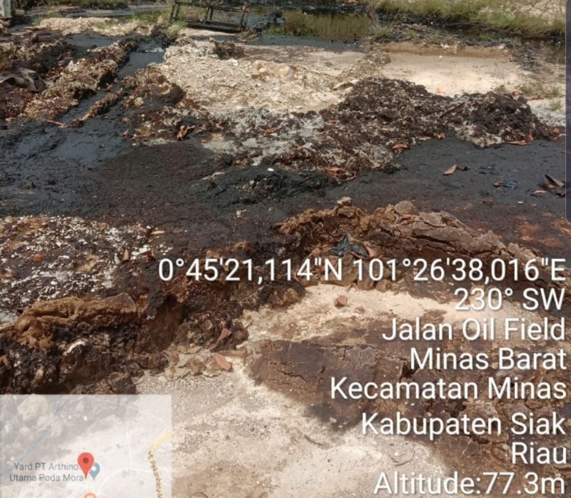 Carut Marut Proyek Pemulihan Limbah TTM Blok Rokan