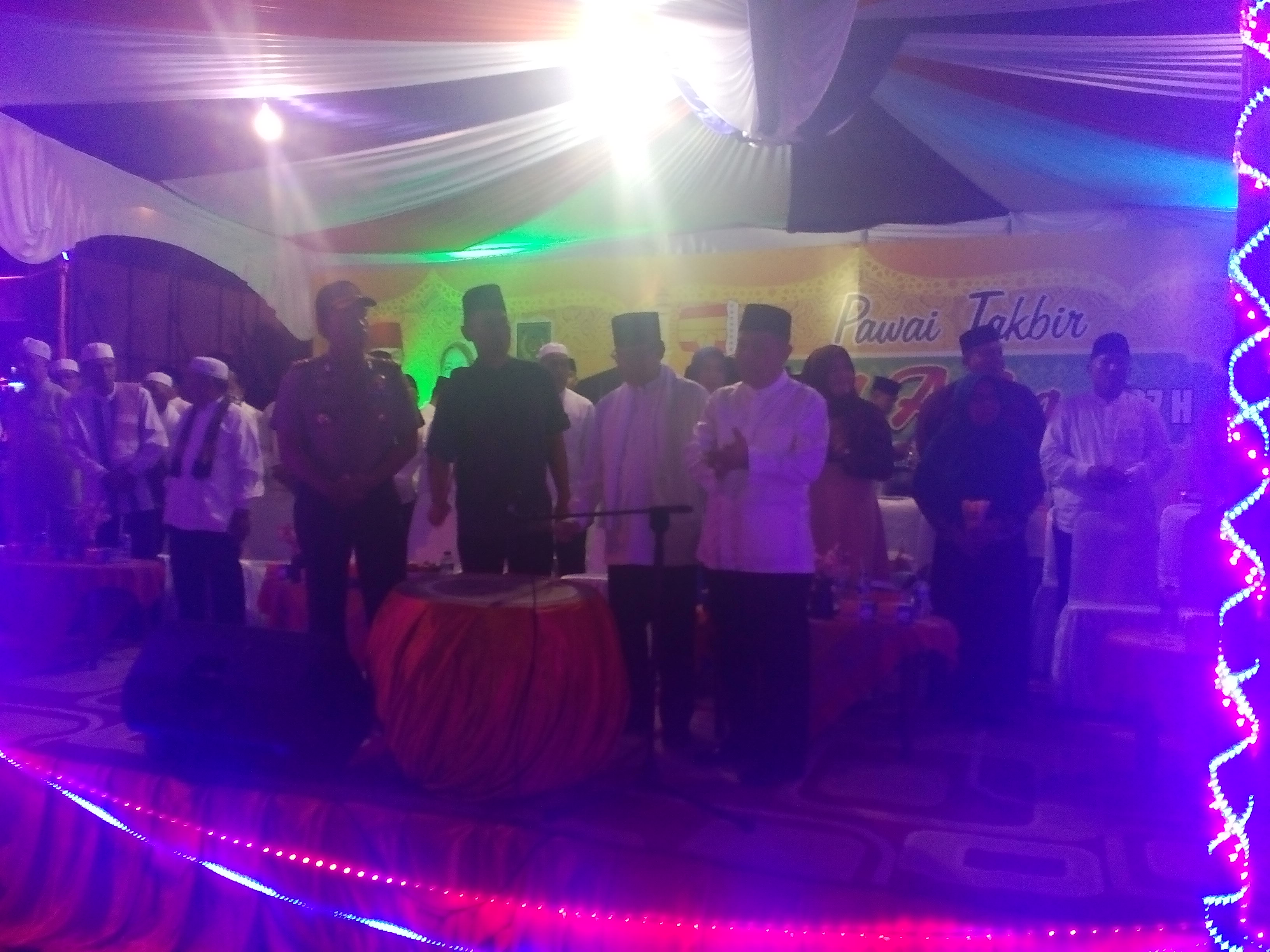 Di Awali dengan Pukulan Beduk Bupati Inhil, Pawai Idul Adha 1437 Berlangsung Meriah