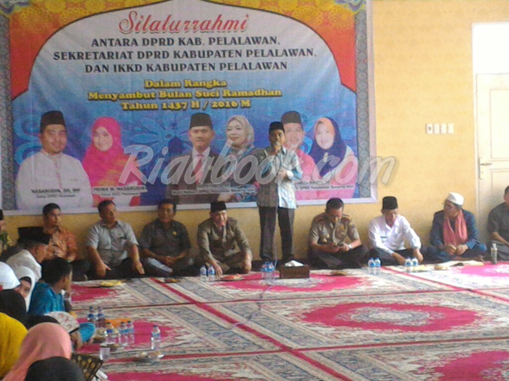 DPRD Pelalawan Gelar Silaturrahmi, Dan Berbagi Bersama Anak Yatim Memasuki Bulan Ramadhan