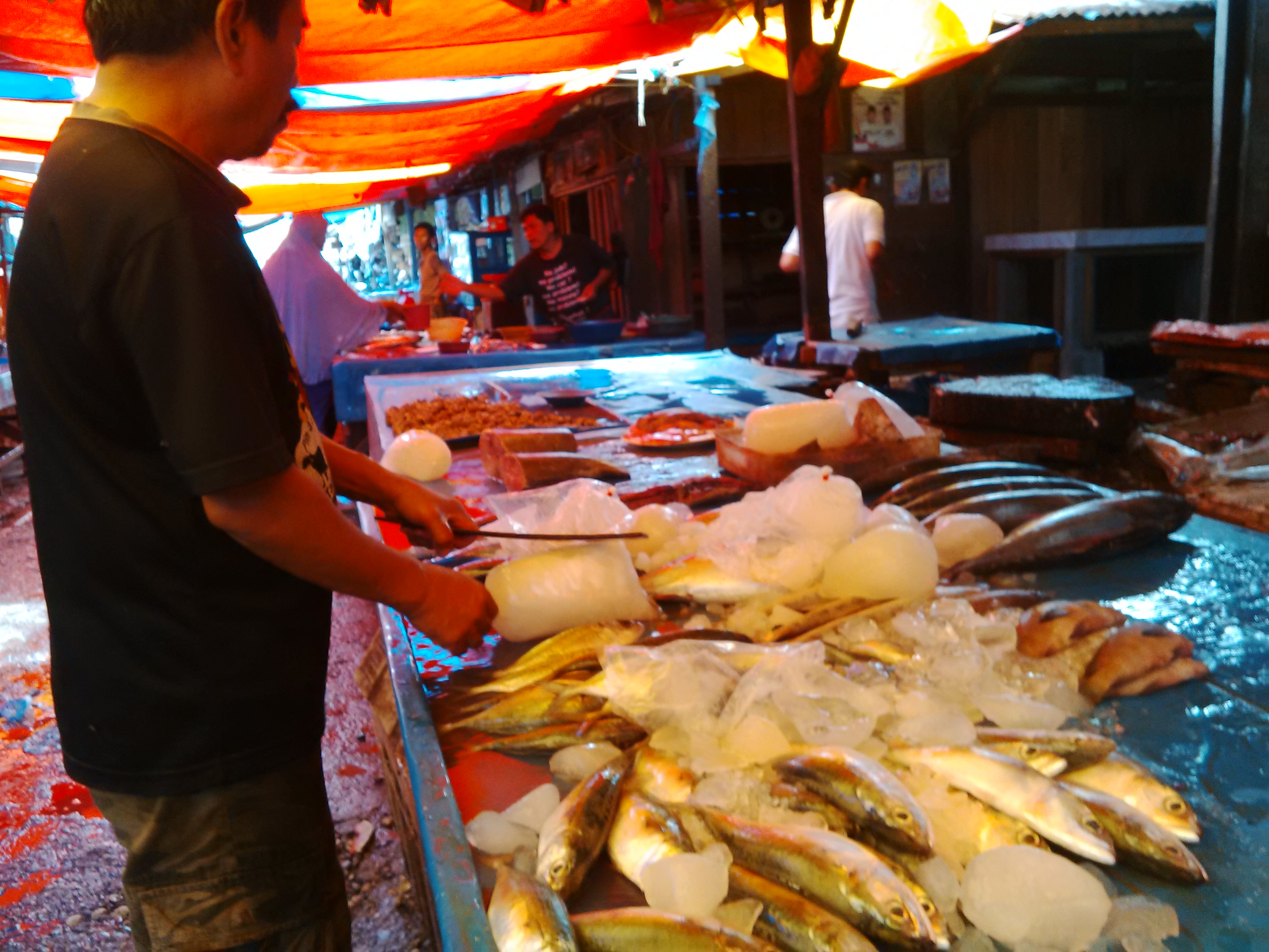 Dua Minggu Pedagang Ikan di Dumai Tidak Mendapat Pasokan dari Sibolga
