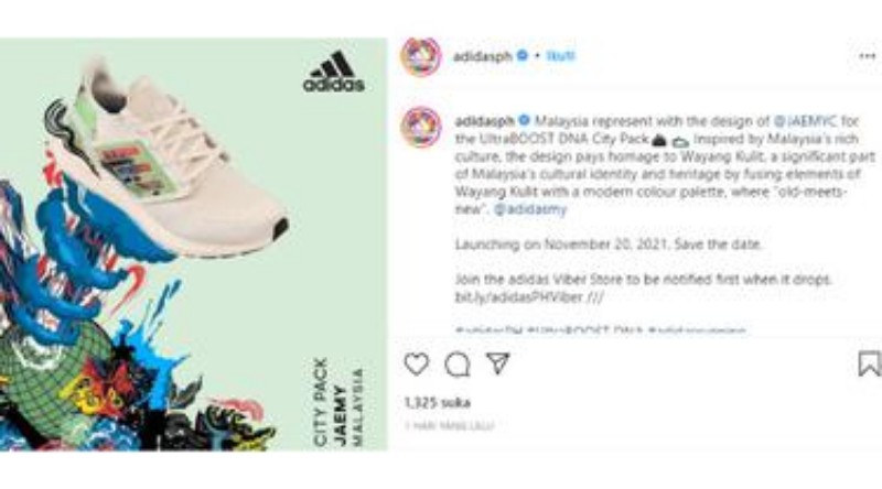 Filipina Luncurkan Adidas Edisi Wayang Kulit, Katanya Itu Warisan Budaya Malaysia