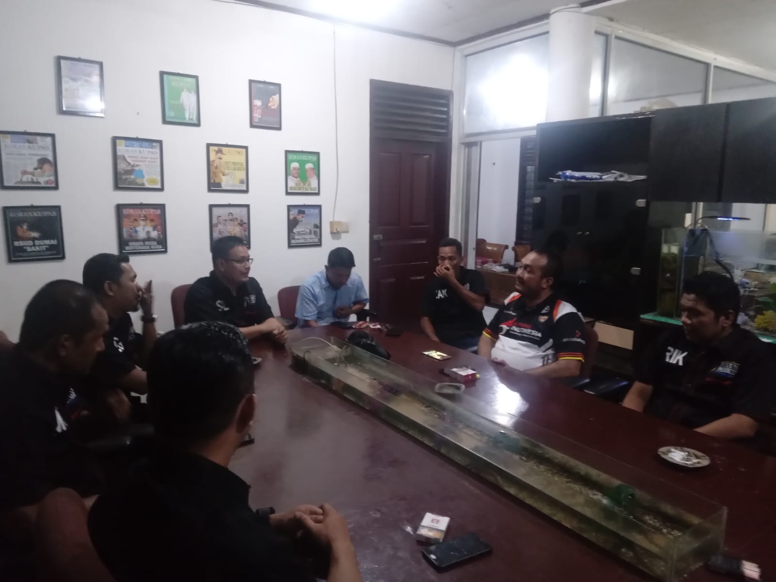 Forum Pemred - BIN Korwil Dumai sepakat bersinergi