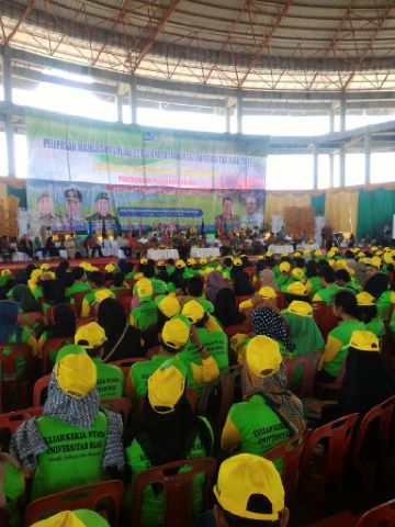 Gubernur Riau Hadiri Pelepasan Mahasiswa Kukerta Universitas Riau