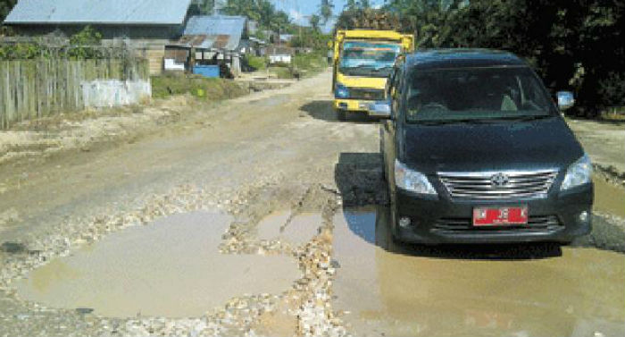 Gubri Tanyakan Dana Perbaikan Jalan, Syafril Tamun : Tidak Ada Anggaran Pak