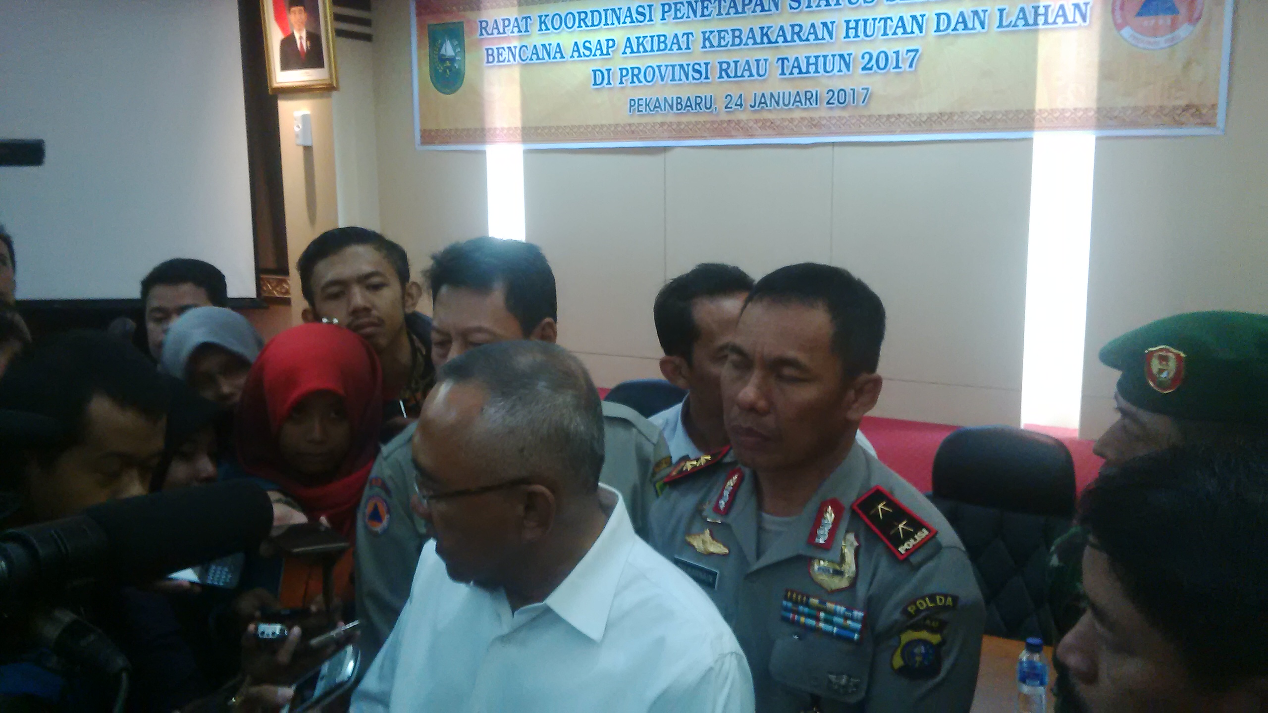 Gubri Tetapkan Siaga Darurat Karhutla