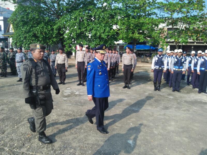 Guna Terselenggaranya Ketertiban dan Ketentraman Umum, Bupati Inhil Berpesan Jaga Semangat 