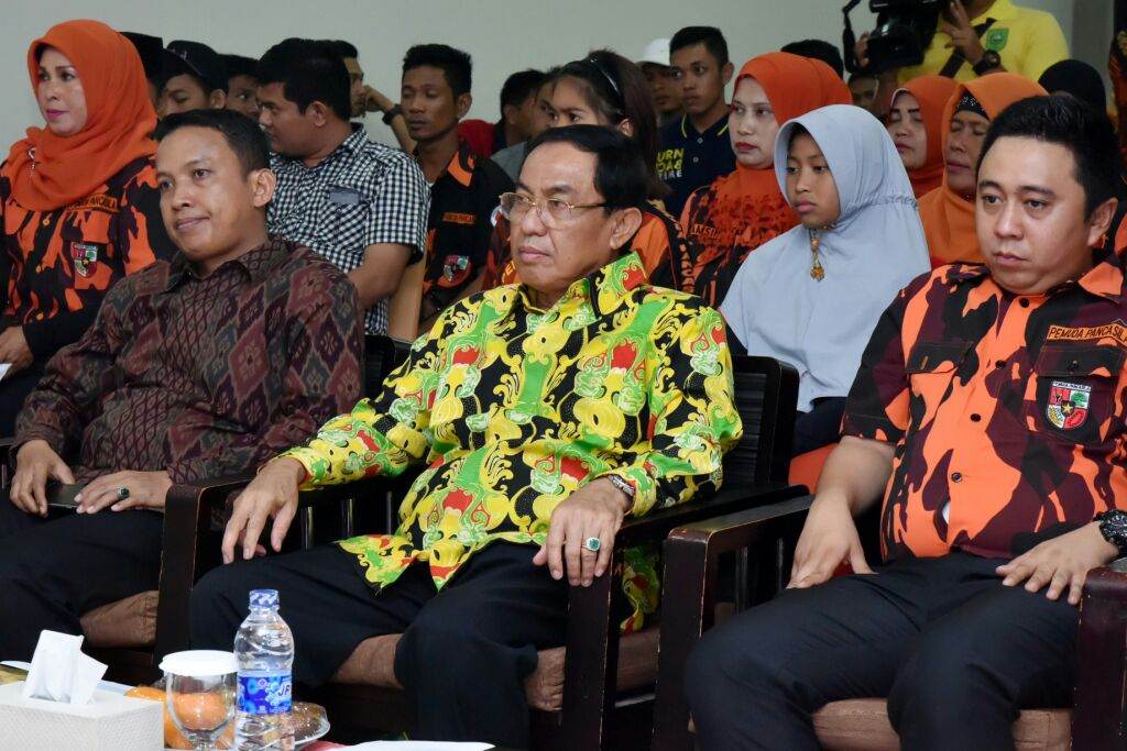 Hadiri Pelantikan Pengurus PC SAPMA Bupati Inhil Ajak Bersama-sama Membangun Daerah