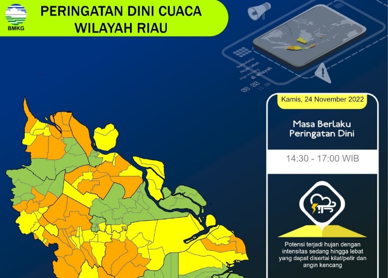 Hati-hati, Hujan Deras Bisa Meluas ke Wilayah Ini