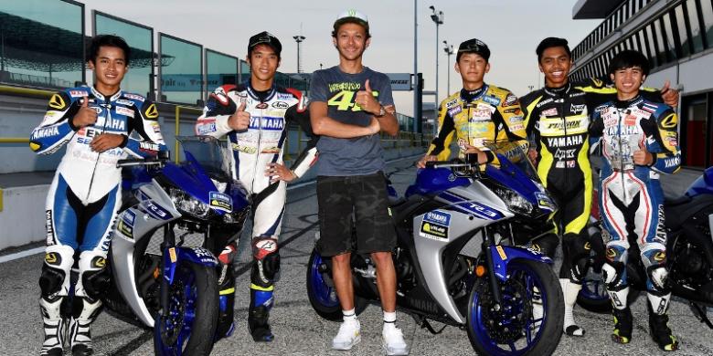 Ini Hasilnya Pebalap Indonesia yang Berlatih Bersama Valentino Rossi