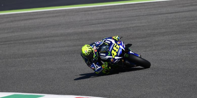 Ini Penyebab Kerusakan Motor Valentino Rossi di Sirkuit Mugello
