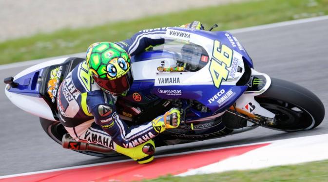 Jelang MotoGp Catalunya Valentino Rossi Khawatir Mesinya Rusak Lagi