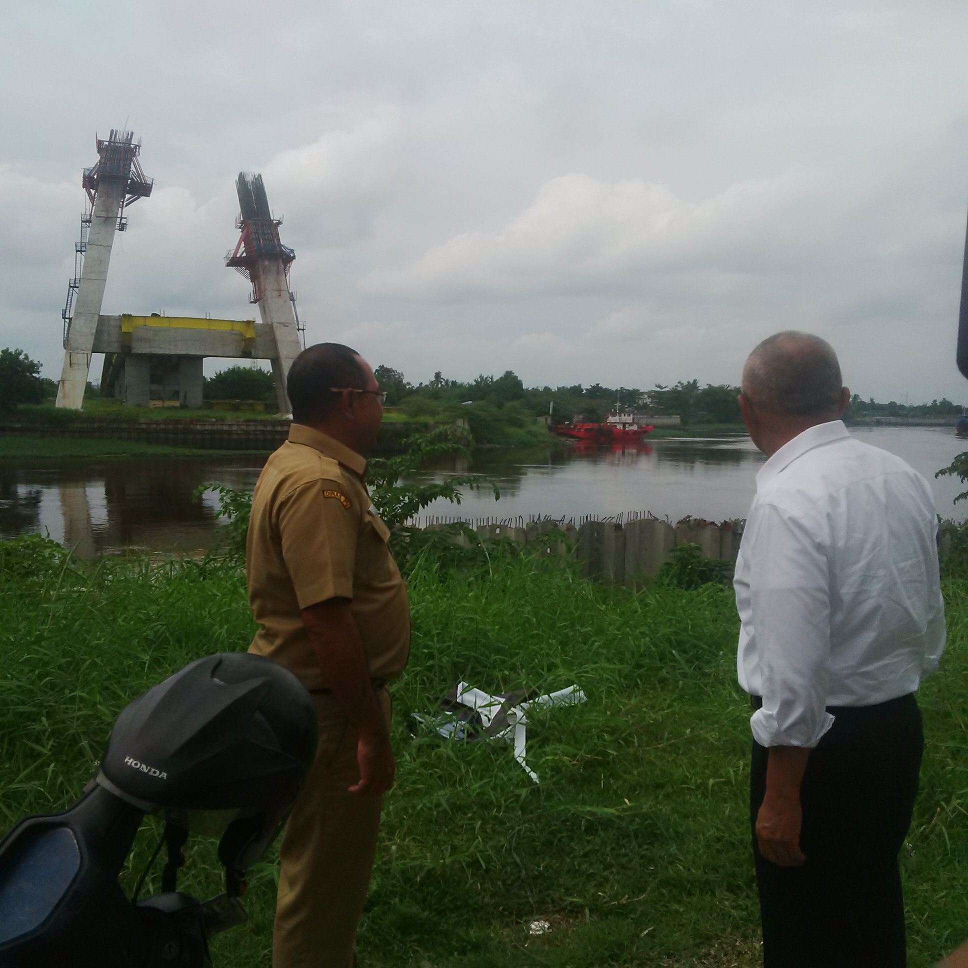 Jembatan Siak IV Dilanjutkan, Dana Pembangunan Fisik Sebesar Rp 115