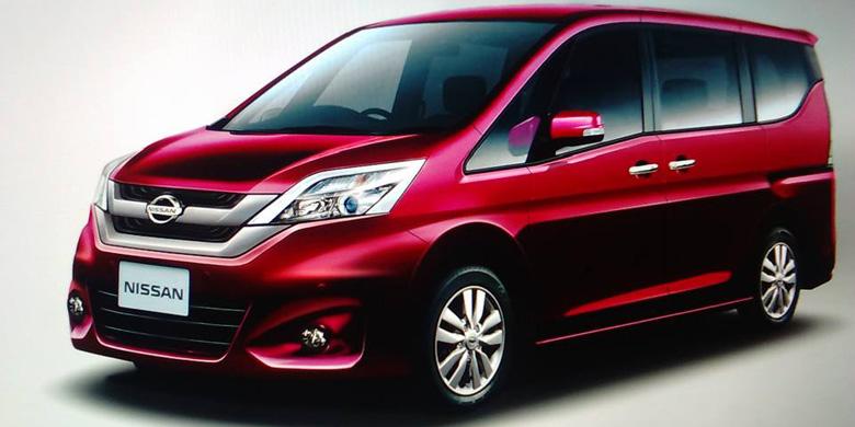 Jepret... Ini Bocoran Mobil Serena Model Baru
