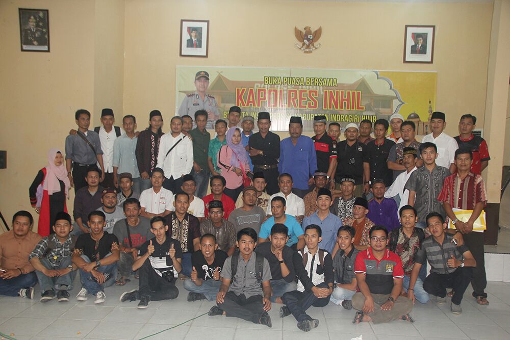 Kapolres Inhil Gelar Buka Bersama Insan Pers Inhil