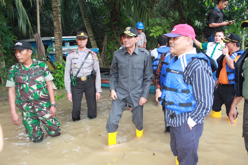 Karena Banjir, 170 KK di Inhu Riau Kehilangan Pekerjaan